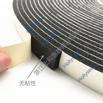 Hollyseal®Medium Density Single Sided Closed Cell Waterproof PVC Foam Tape for Machinery Seals