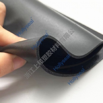 Hollyseal®2mm Thick Medium Density Compressible Black PVC Foam for Gap Filling