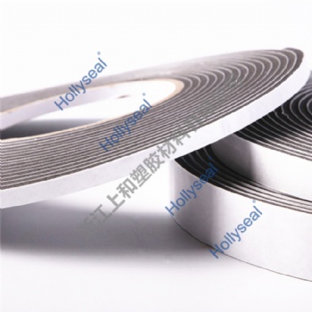 Hollyseal® PVC Soft Black Single Side Sealing Strip For Door And Window