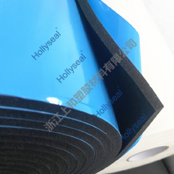 Hollyseal®1mm~25mm厚PVC蓝膜双面带胶泡棉卷材